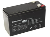 Green Cell AGM05 UPS batteri Blybatterier (VRLA) 12 V 7,2 At
