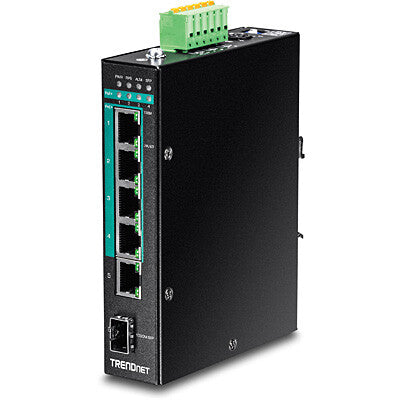 Trendnet TI-PG541i Administreret L2+ Gigabit Ethernet (10/100/1000) Strøm over Ethernet (PoE) Sort