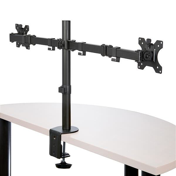 StarTech.com ARMDUAL2 skærmbeslag og -stativer 81,3 cm (32") Skrivebord Sort
