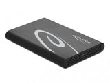 DeLOCK 42610 drevkabinet HDD/SSD kabinet Sort 2.5"