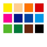 Staedtler Noris buddy 140 Sort, Blå, Brun, Grøn, Magenta, Orange, Rød, Violet, Gul 12 stk