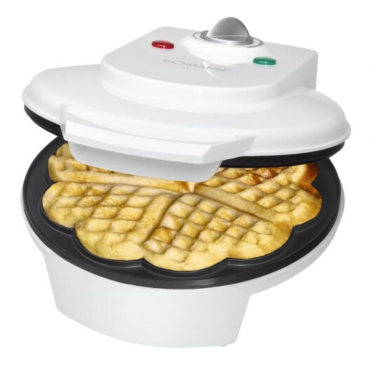 Bomann WA 5018 CB 1 vaffel/vafler 1200 W Hvid