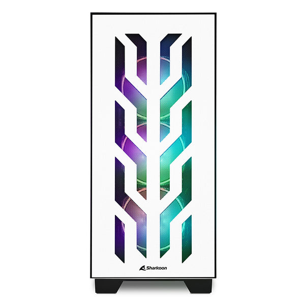 Sharkoon ELITE SHARK CA300T Tower Hvid