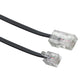 Schwaiger 3.0m RJ-11 - RJ-45 3 m Sort