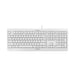 CHERRY KC 1000 tastatur Universel USB QWERTY US engelsk Grå