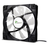 Inter-Tech Argus L-12025 Computerkabinet Ventilator 12 cm Sort