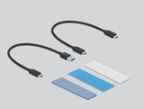DeLOCK 42638 drevkabinet SSD kabinet Sort, Grå M.2