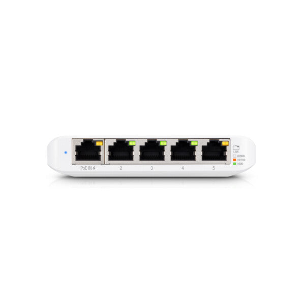 Ubiquiti UniFi Switch Flex Mini (5-pack) Administreret Gigabit Ethernet (10/100/1000) Strøm over Ethernet (PoE) Hvid