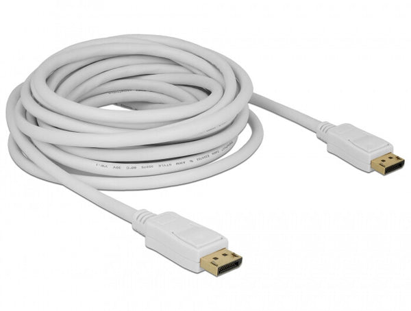DeLOCK 84861 DisplayPort kabel 7 m Hvid