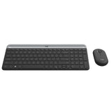 Logitech 920-009194 tastatur Mus inkluderet Universel RF trådløst AZERTY Belgisk Grafit