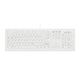 Contour Design Active Key AK-C8100F-U1-W/GE tastatur Medicinsk USB QWERTZ Tysk Hvid
