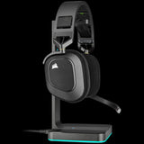 Corsair HS80 RGB Headset Trådløs Spil Sort