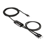 CLUB3D CAC-1527 USB-kabel 1,83 m USB C 2 x USB C 100 W Sort