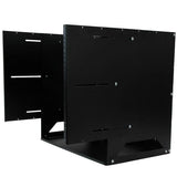 StarTech.com WALLSHELF8U stativ 8U Vægmonteret stativ Sort