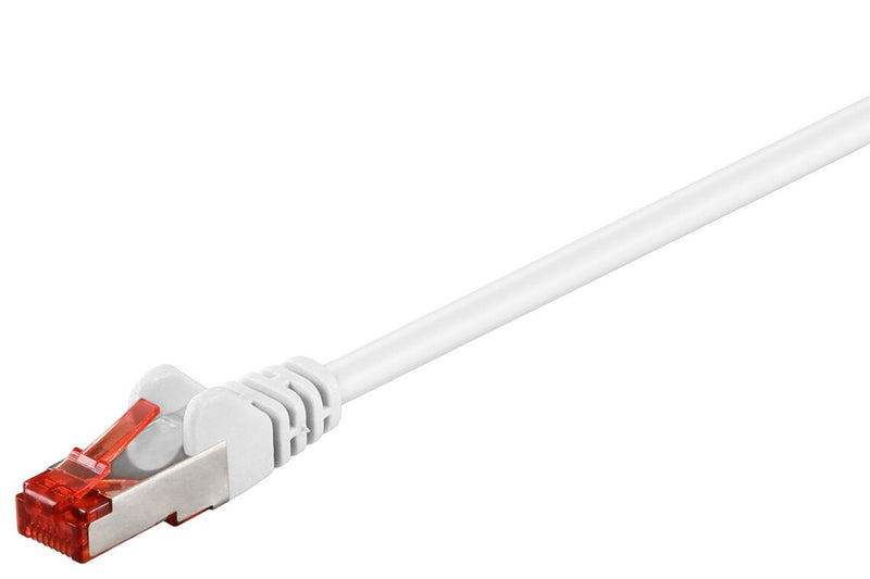 Goobay 93502 netværkskabel Hvid 1 m Cat6 S/FTP (S-STP)