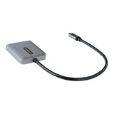 StarTech.com MST14CD122HD USB grafisk adapter 3840 x 2160 pixel Sort, Grå