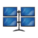 StarTech.com ARMBARQUAD skærmbeslag og -stativer 68,6 cm (27") Skrivebord Sort