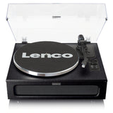 Lenco LS-430BK pladespiller Bæltedrevet pladespiller Sort