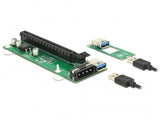 DeLOCK 41428 interface-kort/adapter Intern PCIe, USB 3.2 Gen 1 (3.1 Gen 1)