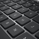 DELL KM7120W tastatur Mus inkluderet Kontor RF trådløs + Bluetooth QWERTZ Tysk Grå, Titanium