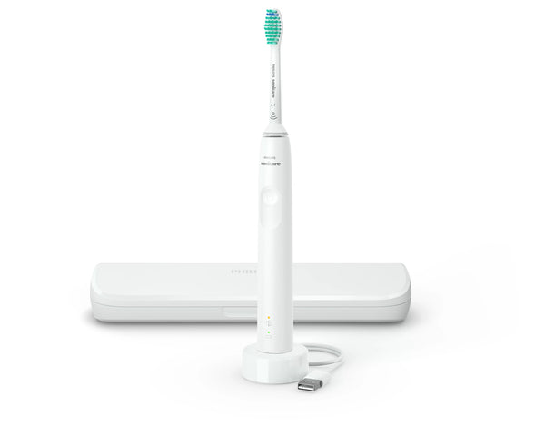 Philips Sonicare 3100 series 3100 series HX3673/13 Sonisk eltandbørste + rejseetui - Hvid