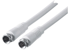 Schwaiger KVC30 532 koaxial kabel 3 m F Hvid