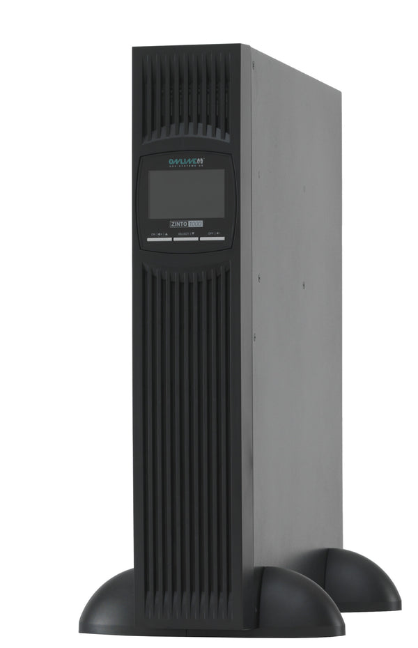 ONLINE USV-Systeme ZINTO 1000 UPS-enhed Interaktivt indgangsstik 1 kVA 900 W 8 AC stikkontakt(er)