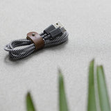 Native Union BELT-AC-ZEB-NP USB-kabel 1,2 m USB A USB C Sort, Hvid