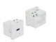 DeLOCK 81311 stikkontakt USB A Hvid