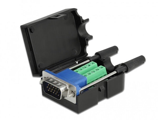 DeLOCK 66258 kabelsamler Sort