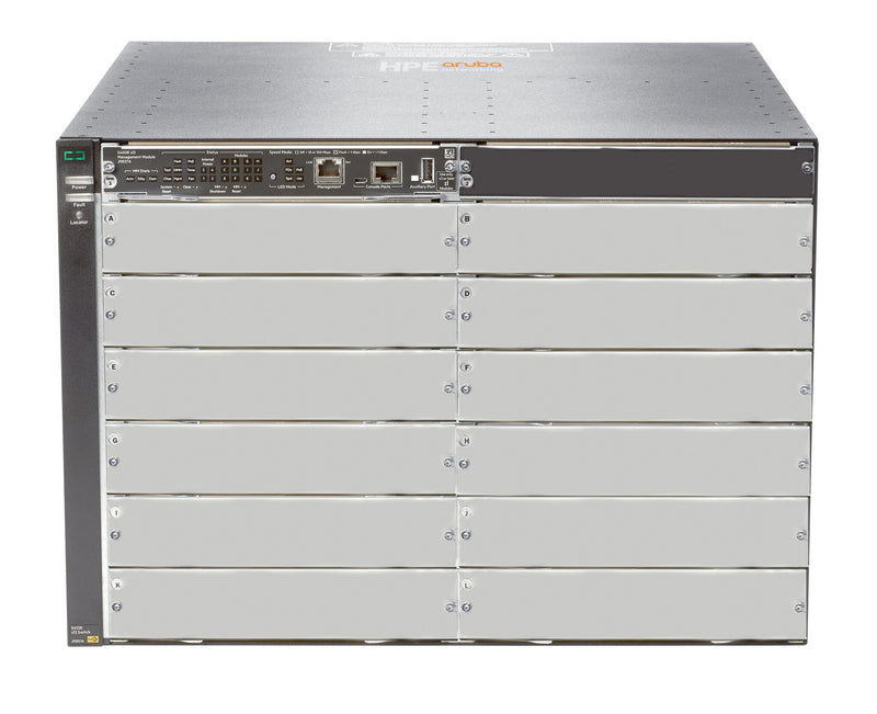 HPE Aruba Networking 5412R zl2 Switch Administreret Grå