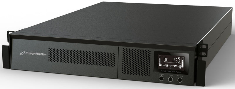 PowerWalker VFI 3000 RMG PF1 UPS-enhed Dobbeltkonvertering (online) 3 kVA 3000 W