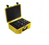 B&W Cases Type 6000 transportkasse til udstyr Taske/klassisk taske Gul