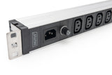 Digitus DN-95429 strømforsyningsenhed (PDU) 9 AC stikkontakt(er) 1U