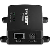 Trendnet TPE-104GS netværks-splitter Strøm over Ethernet (PoE) Sort