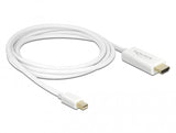 DeLOCK 83707 videokabel adapter 2 m Mini DisplayPort HDMI Hvid