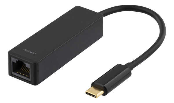 Deltaco USBC-GIGA netværkskort Ethernet 1000 Mbit/s