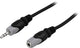 Deltaco Audio cable 3.5mm ma - fe, 3m