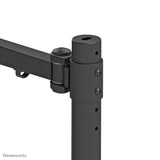 Neomounts FPMA-D960BLACKPLUS skærmbeslag og -stativer 124,5 cm (49") Skrivebord Sort
