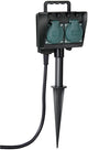 Brennenstuhl 1154430 stikkontakt Sort