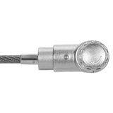 Targus ASP95MKGLX-25 kabellås Sølv 2 m