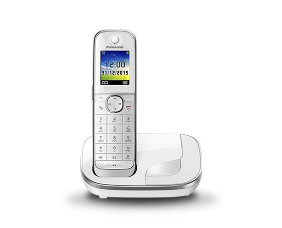 Panasonic KX-TGJ310 DECT telefon Nummervisning Hvid