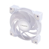 Akasa VEGAS A12 Computerkabinet, Processor Ventilator 12 cm Hvid 1 stk