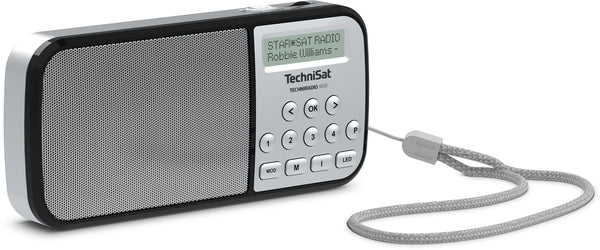 TechniSat RDR Bærbar Analog & digital Sølv