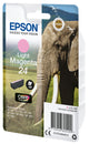 Epson Elephant C13T24264022 blækpatron 1 stk Original Lys magenta