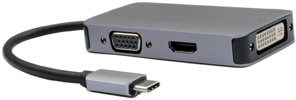 Prokord UTC-DHV-AL USB grafisk adapter Sølv