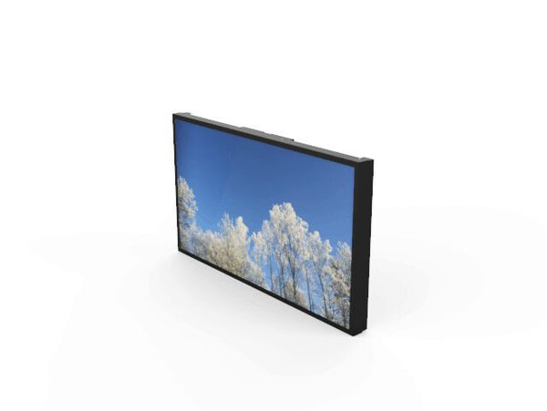 HI-ND Wall casing Landsca pe 75 Universal Black 190,5 cm (75") Sort