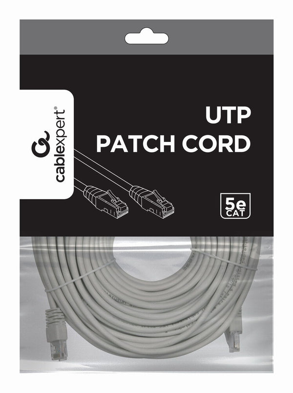 Gembird PP12-30M netværkskabel Grå Cat5e U/UTP (UTP)