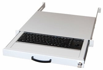 aixcase AIX-19K1UKDETB-W tastatur USB + PS/2 QWERTZ Tysk Hvid