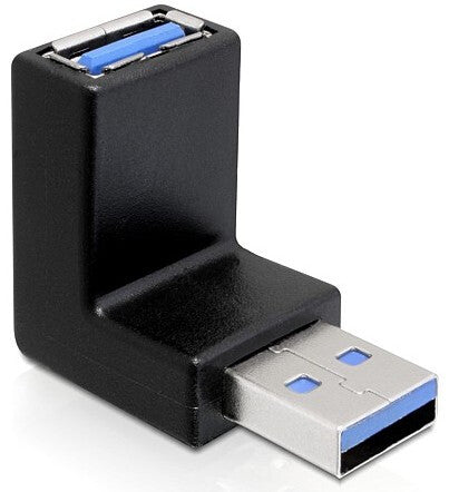 DeLOCK USB 3.0 M/F Sort